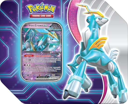 Pokémon: Paradox Destinies Iron Crown ex Tin