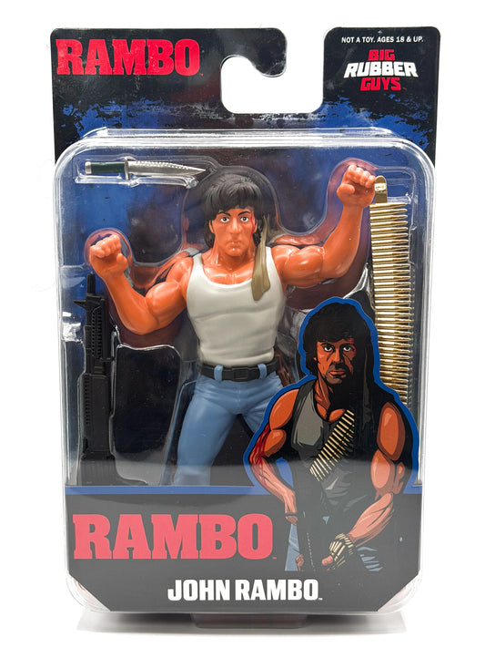 Collect Major Big Rubber Guys - John Rambo