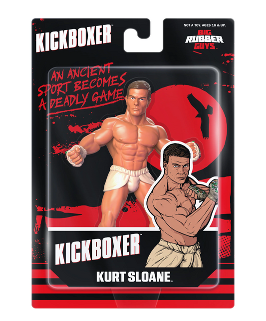 Collect Major Big Rubber Guys - Kick Boxer Kurt Sloane