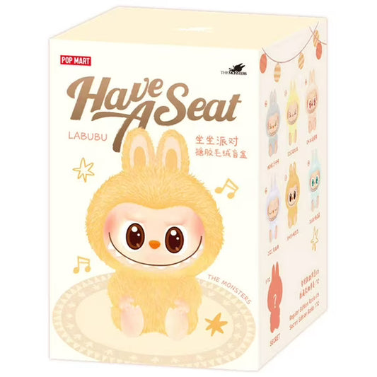 Popmart Labubu the Monsters Have a Seat Blind Box Mystery Plush