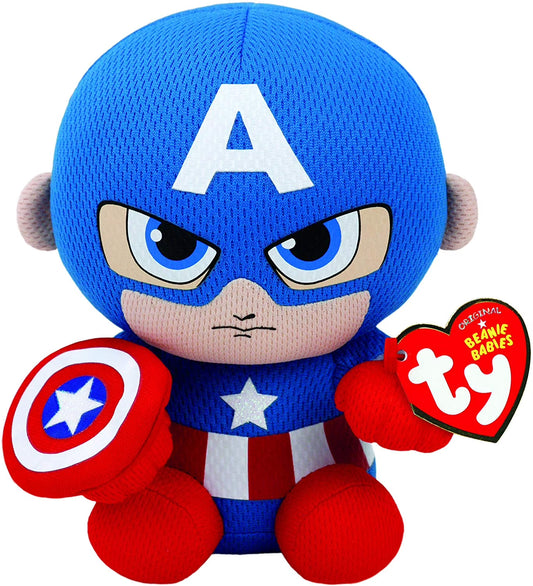 TY Beanie Baby - Marvel Captain America