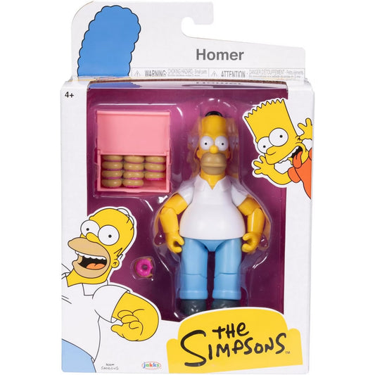 The Simpsons Homer Simpson with Donuts 5 inch Figure