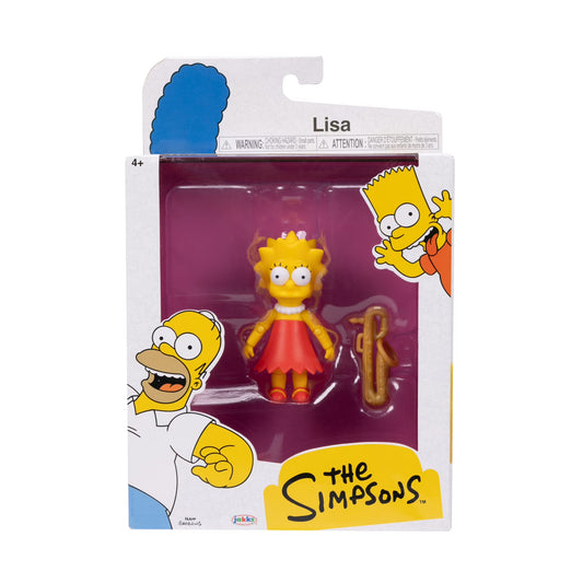 The Simpsons Lisa Simpson with Saxophone 5 inch Figure