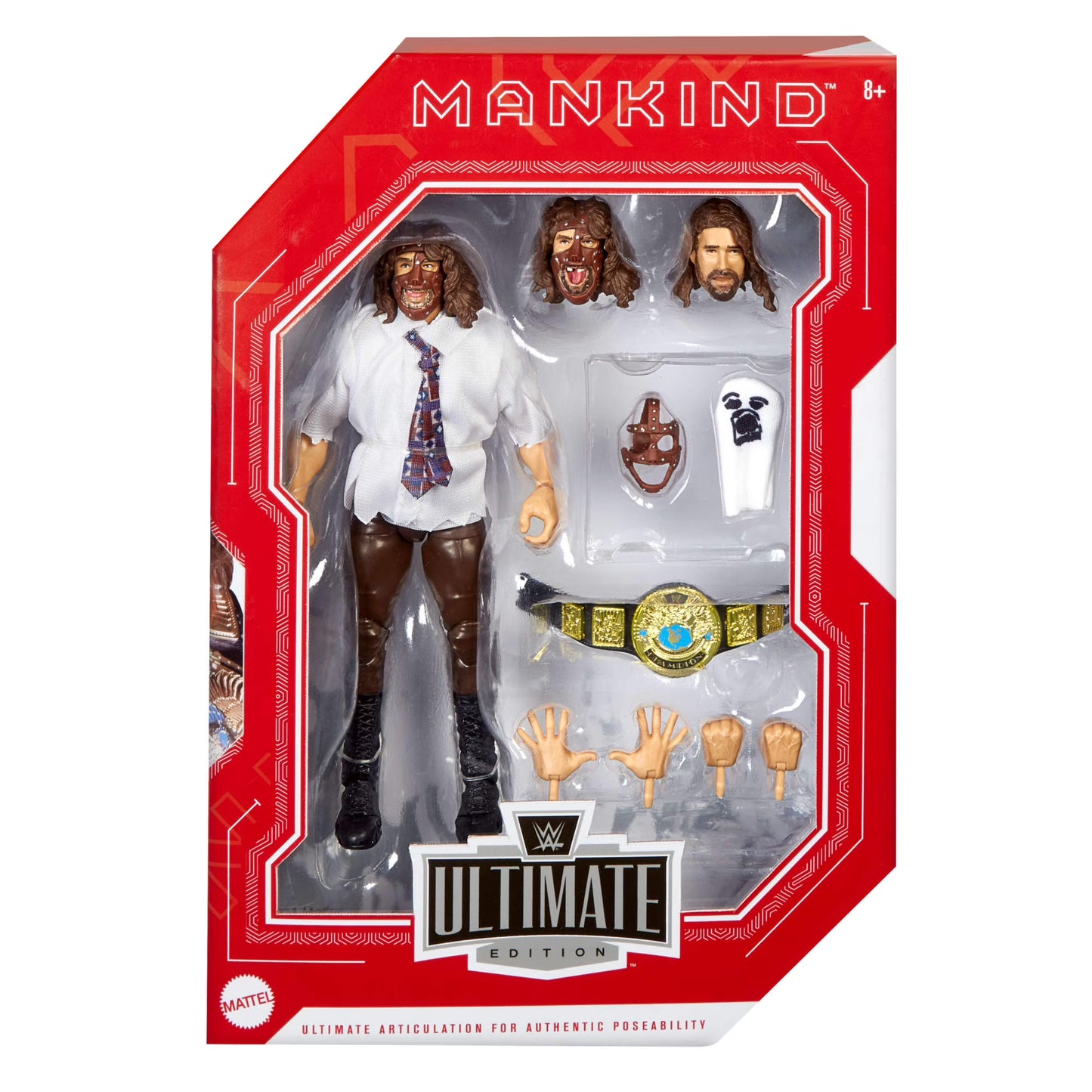 WWE Mankind Monday Night Wars Ultimate Edition Figure