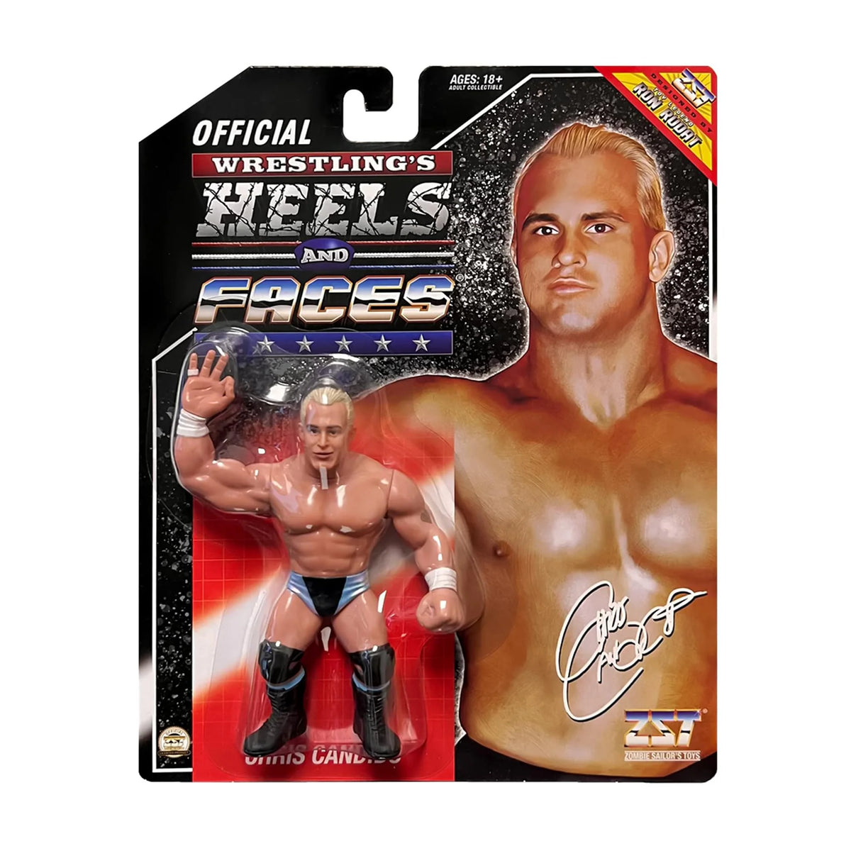 Zombie Sailor's Toys Wrestling Heels and Faces - Chris Candido (Black Card)