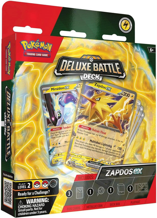 Pokemon Deluxe Battle Deck Zapdos ex