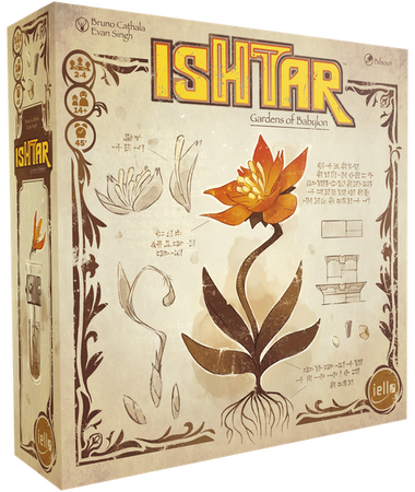 IELLO Ishtar: Gardens of Babylon Game