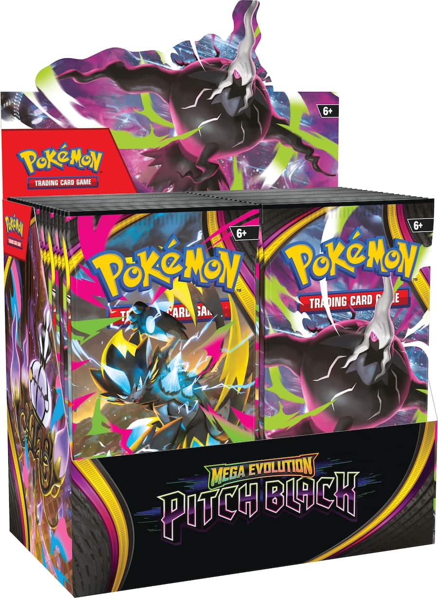 Pokemon Mega Evolution Pitch Black Booster Display Box