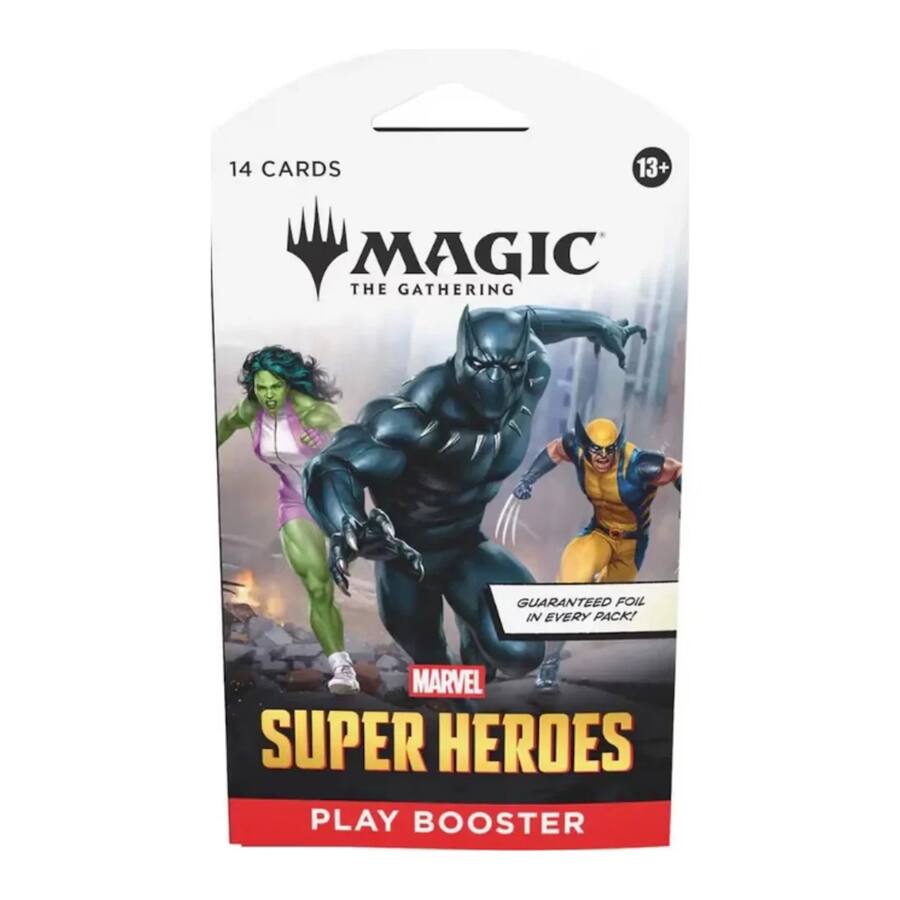 Magic: The Gathering Marvel Super Heroes Play Booster Pack (14 cards)