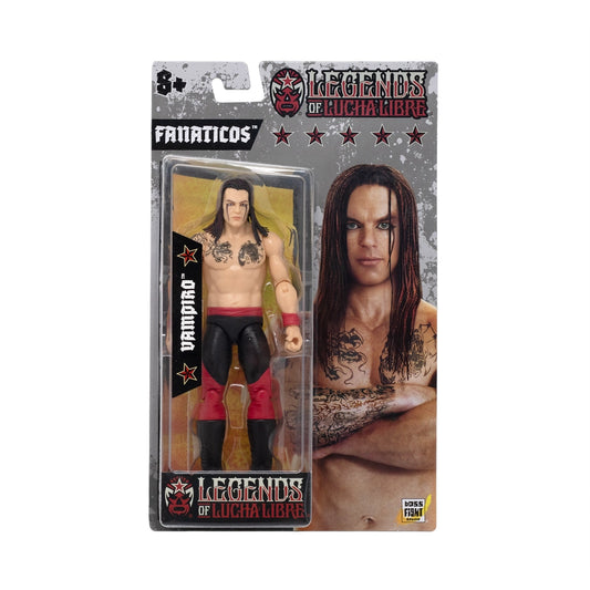 Legends of Lucha Libre Action Figure - Fanaticos: Vampiro by Boss Fight Studio