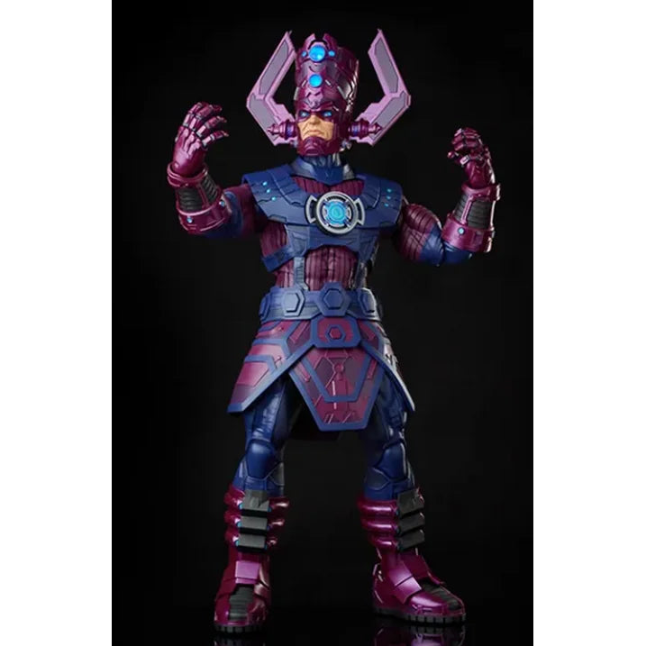 Marvel Legends Galactus with Frankie Raye (Nova), Silver Surfer, Morg, and Head of Doom by HasLab