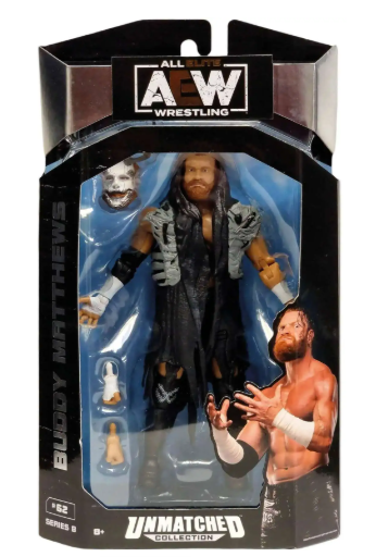 AEW Buddy Matthews Unmatched Series 8 Figure