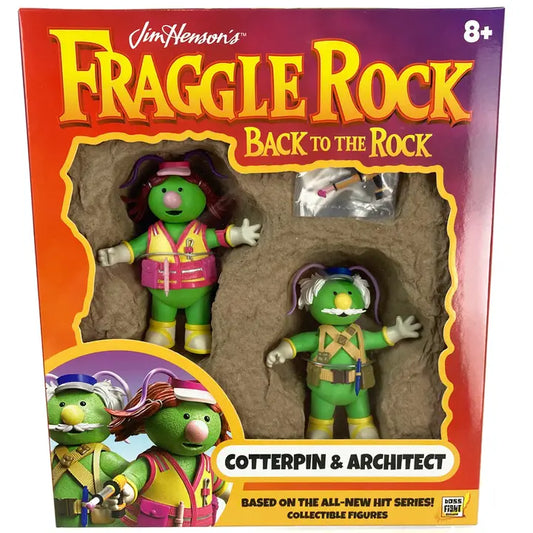 Fraggle Rock Deluxe Action Figure: Doozer 2-pack Cotterpin & Architect
