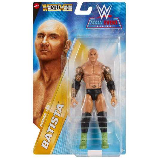 WWE Batista Main Event Series 152 Wrestlemania Figure
