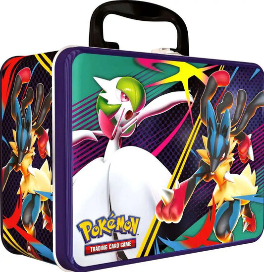 Pokémon TCG 2025 Fall Collector Chest Mega Lucario & Gardevoir Tin