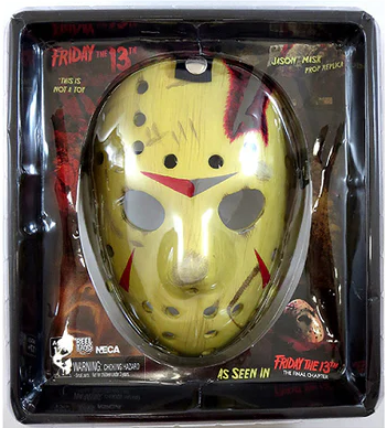 NECA Friday the 13th The Final Chapter Jason Voorhees Prop Replica Mask