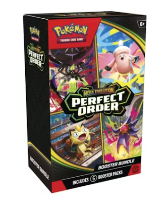 Pokemon TCG Mega Evolution Perfect Order Booster Bundle