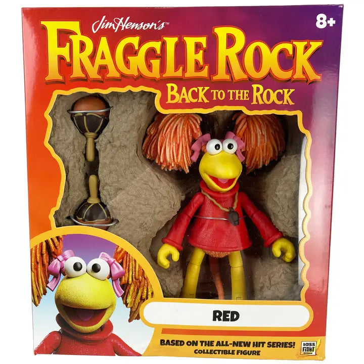 Fraggle Rock Deluxe Action Figure: Red