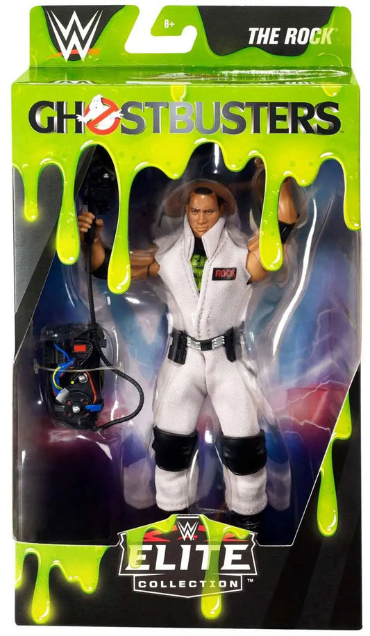 WWE The Rock Ghostbusters Elite Action Figure