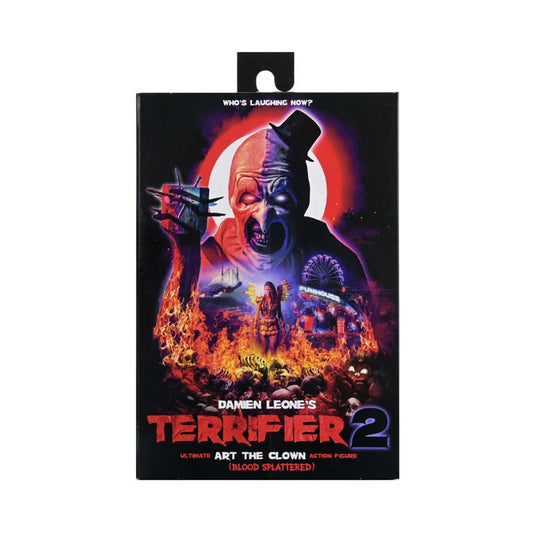 NECA Terrifier 2 Ultimate Art The Clown Blood Splattered Action Figure