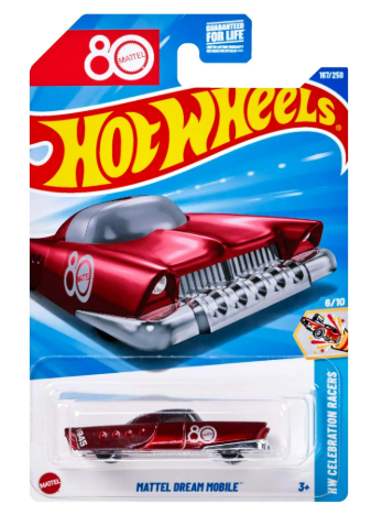 Hot Wheels 80th Anniversary Mattel Dream Mobile