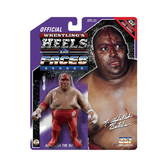 Zombie Sailor's Toys Wrestling Heels and Faces - Abdullah The Butcher (Purple Card)