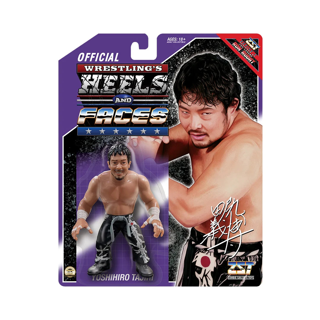 Zombie Sailor's Toys Wrestling Heels and Faces - Yoshihiro Tajiri (Purple Card)