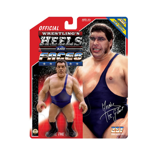 Zombie Sailor's Toys Wrestling Heels and Faces - Andre The Giant Blue Strap (Red Card)