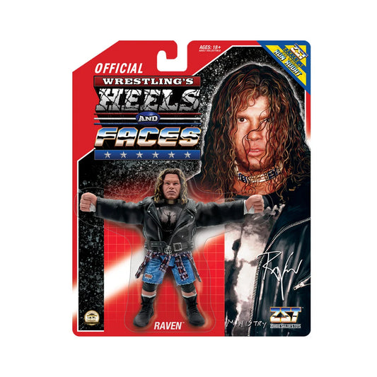 Zombie Sailor's Toys Wrestling Heels and Faces - Raven (Red Card)