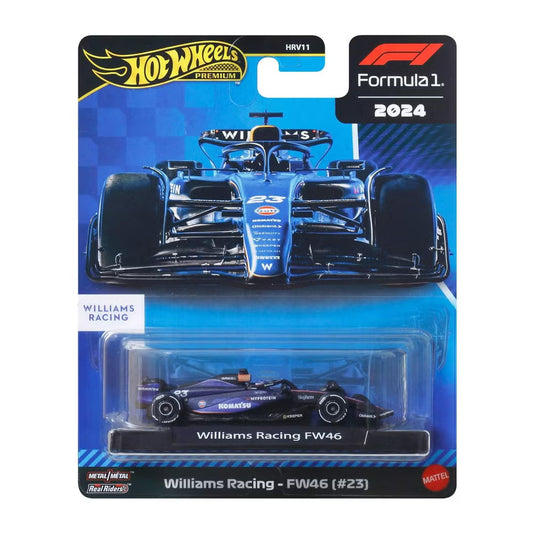 Hot Wheels Premium F1 Car - Williams #23 Alex Albon