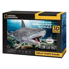 National Geographic 3D Puzzle Great White Shark