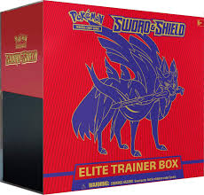 Pokemon Sword and Shield ETB Red