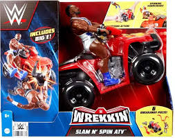 WWE Wrekkin Slam n Spin ATV with Big E Figure