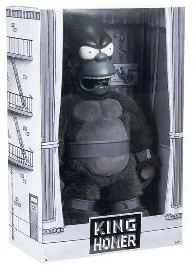 Simpsons King Homer 12 inch Plush Figure