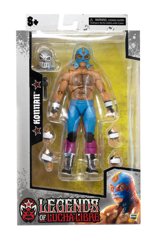 Legends of Lucha Libre Premium Action Figure - Konnan by Boss Fight Studio