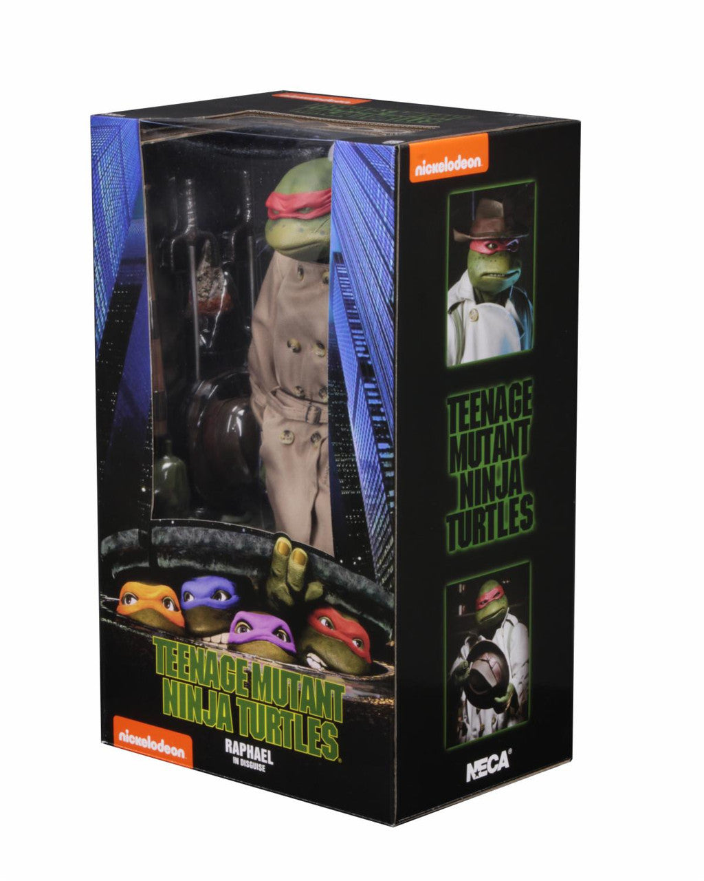 NECA Teenage Mutant Ninja Turtles TMNT Raphael (In Disguise) 1/4 Scale Action Figure