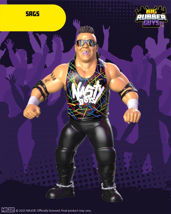 Collect Major Big Rubber Guys - Nasty Boys Jerry Sags