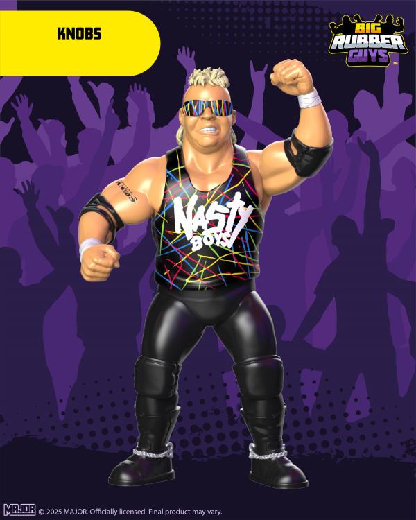 Collect Major Big Rubber Guys - Nasty Boys Brian Knobs
