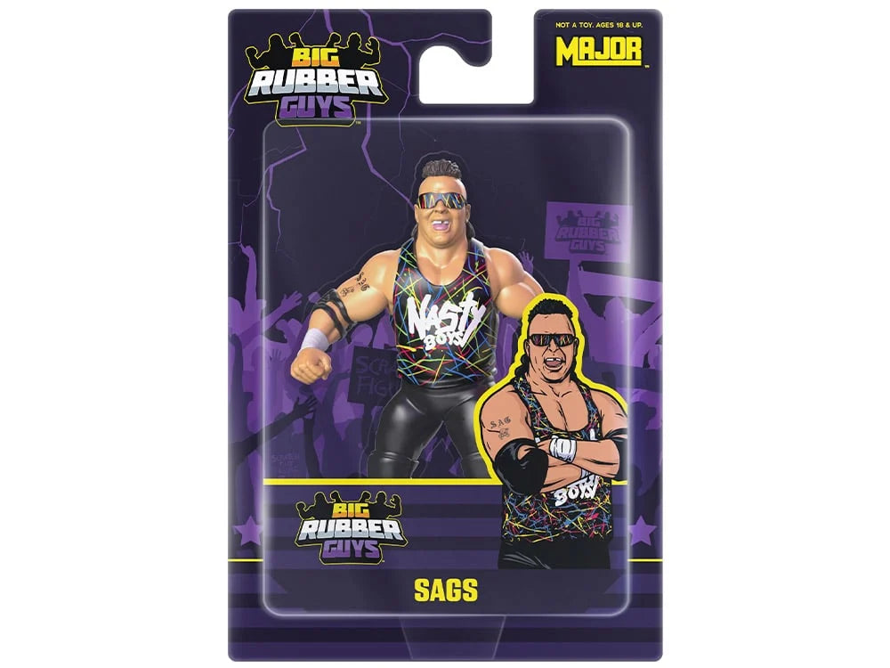 Collect Major Big Rubber Guys - Nasty Boys Jerry Sags