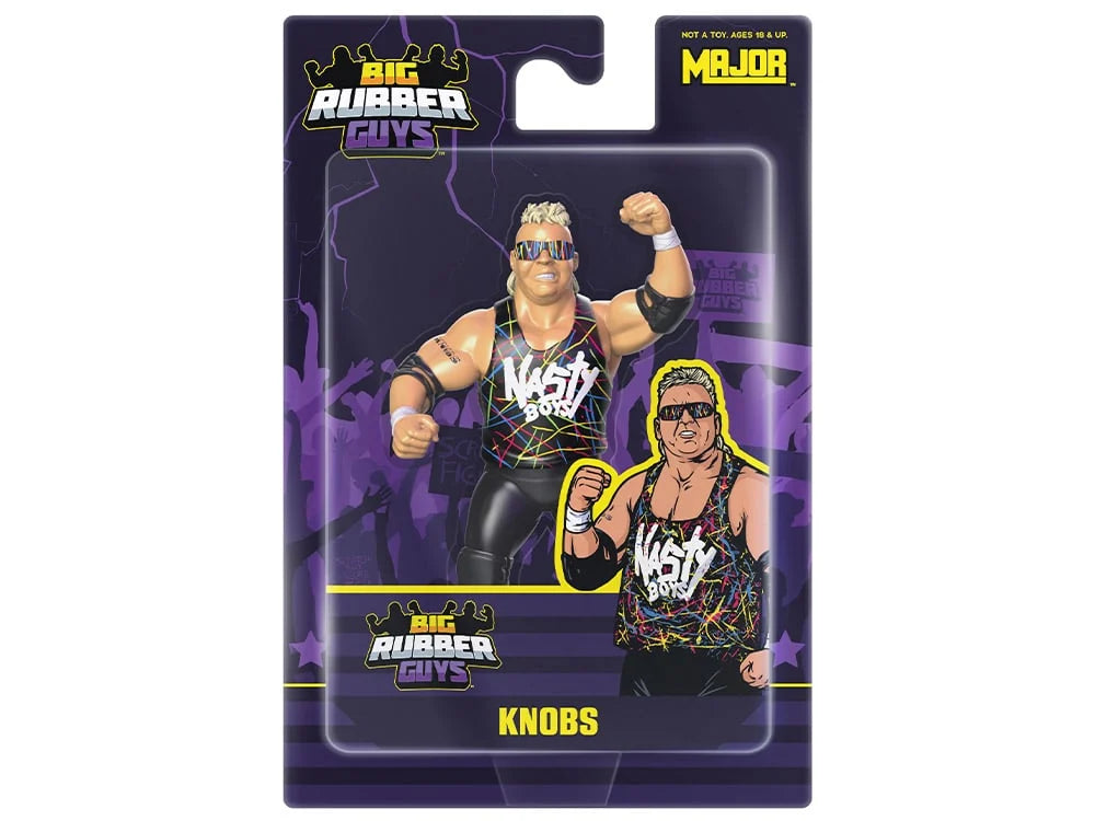 Collect Major Big Rubber Guys - Nasty Boys Brian Knobs