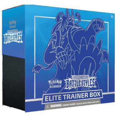 Pokemon Sword and Shield Battle Styles ETB Blue