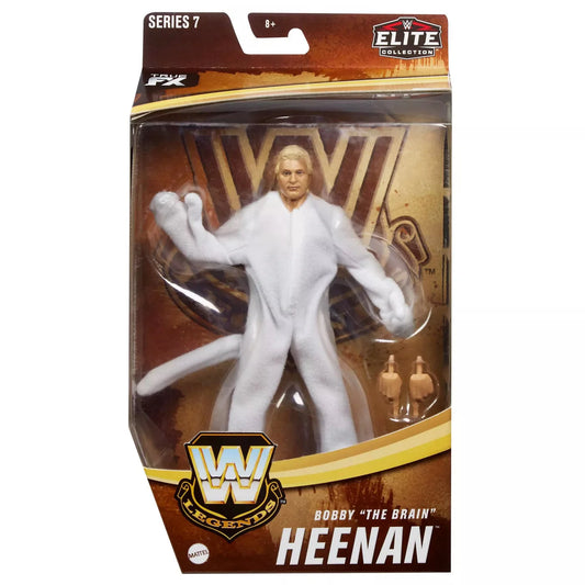 WWE Elite Collection Bobby 'The Brain' Heenan action figure packaging