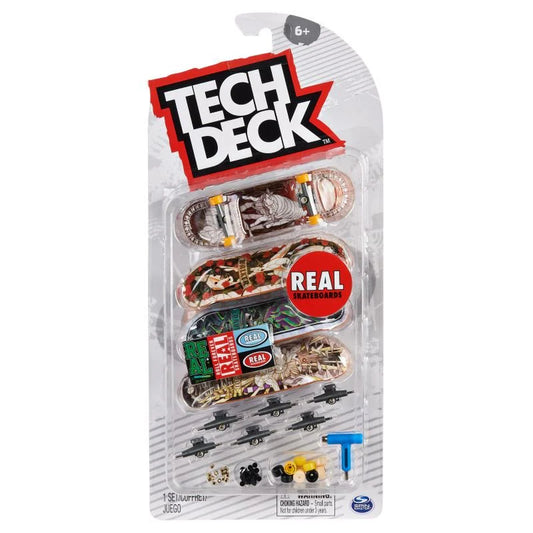 Tech Deck Fingerboards 4 Pack (Styles May Vary)
