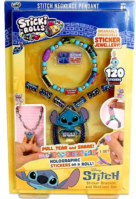 Sticki Rolls Lilo and Stitch Sticki Book Set 120 Stickers