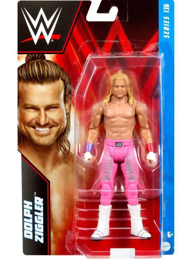 WWE Dolph Ziggler (Pink Pants) Series 136 Figure
