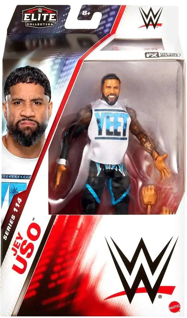 WWE Jey Uso Elite 114 Figure