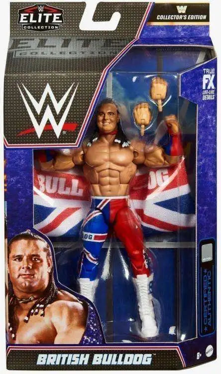 WWE British Bulldog Collector's Edition Elite Figure