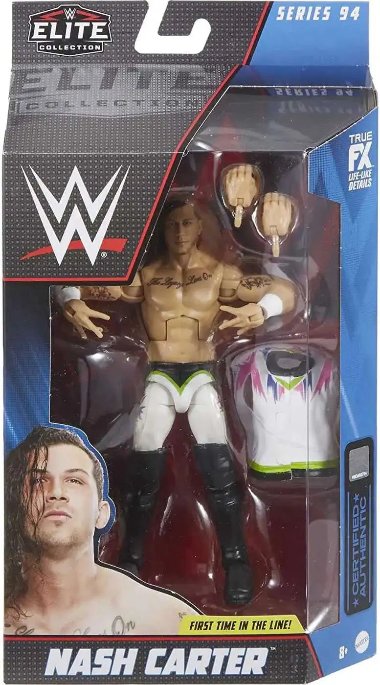 WWE Nash Carter Elite 94 Figure